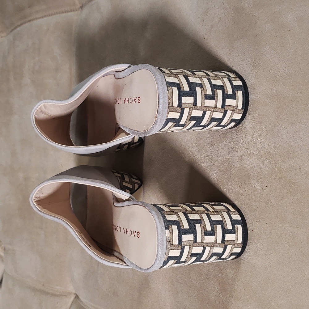 Sacha London gray suede platform clogs - Picture 6 of 6